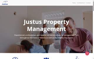 Justus Property Management Inc website