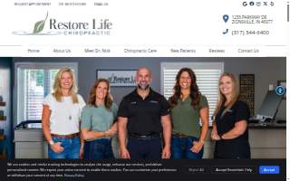 Restore Life Chiropractic website