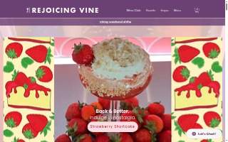 The Rejoicing Vine Winery of Zionsville website