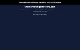 The Virtual Marketing Directors website