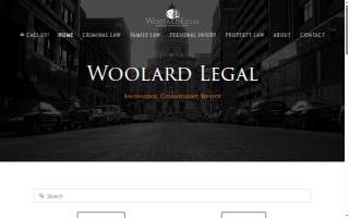 Woolard Legal website