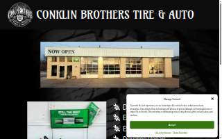 Conklin Brothers Tire & Automotive website