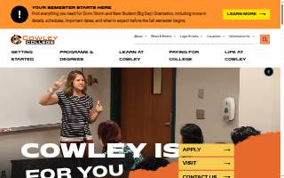 Cowley County Health Department website