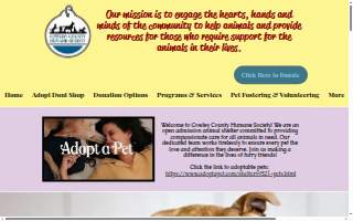 Cowley County Humane Society website