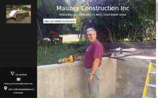Mauzey Construction Inc website