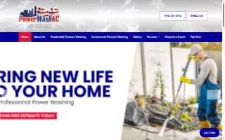 Power Wash KC, LLC website