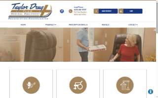 Taylor Drug website