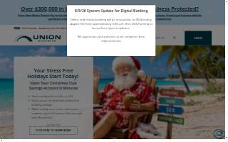Union State Bank website