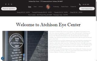 Atchison Eye Center website