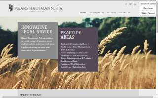 Mears Hausmann, P.A. website