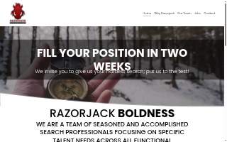 Razorjack Recruiting website