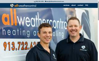 All Weather Control website