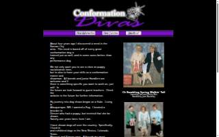 Conformation Divas website