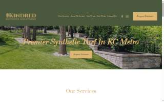 Kindred Outdoor Solutions website