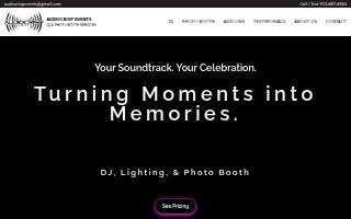 Audiocrisp Events website