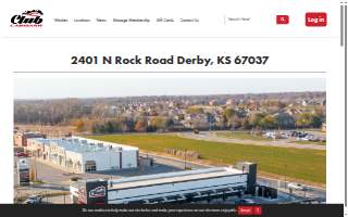 Club Car Wash of Derby website
