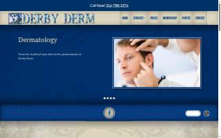 Derby Derm website