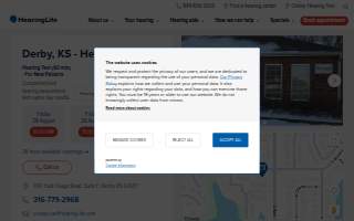 HearingLife of Derby KS website