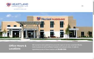 Heartland Cardiology (Derby) website
