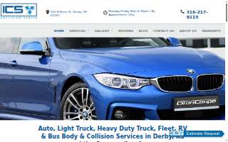 ICS Collision Center, LLC website