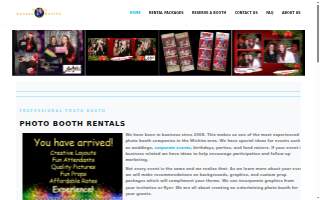 Kansas Photo Boooths website