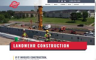 Landwehr Roofing & Construction LLC website