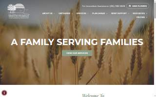 Smith Family Mortuary website