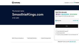 Smoothie King of Derby website