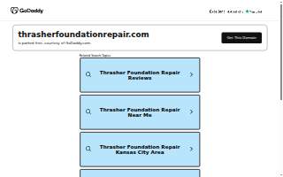 Thrasher Foundation Repair of Derby website