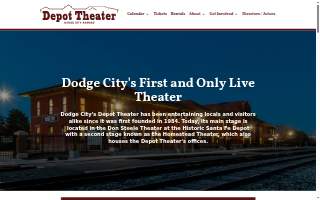 Depot Theater website