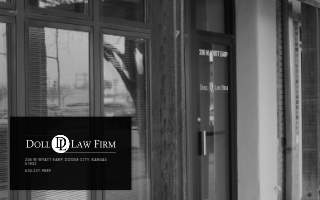 Doll Law Firm website