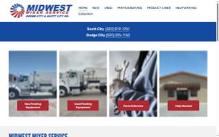 Midwest Mixer Services website