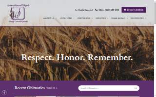 Swaim Funeral Chapel website