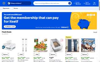 Walmart Vision & Glasses of Dodge City website