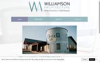 Williamson Architecture website
