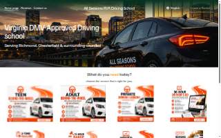 Behind the Wheel Driver Education of El Dorado website