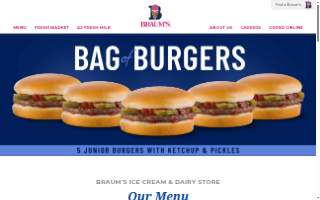 Braum's Ice Cream & Dairy Store of El Dorado website