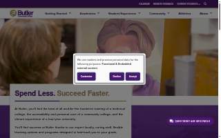 Butler Workforce Center website