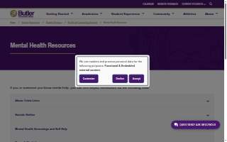 Counseling Center-Butler County website
