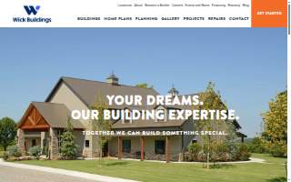 Drechsler Construction LLC - Wick Buildings website
