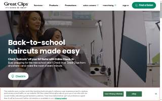 Great Clips of El Dorado website