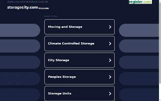 Storage City of Clinton website