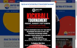 United Way of El Dorado website