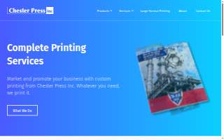 Chester Press Inc website