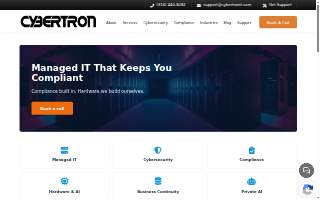 CybertronIT website