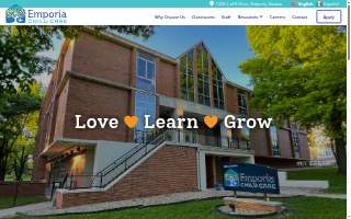 Emporia Child Care website