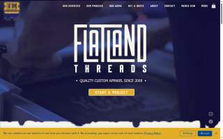 Flatland Threads website
