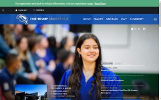 Friendship Center Meals website