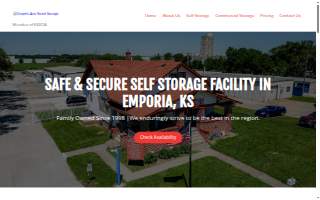 Graphic Arts Street Storage website