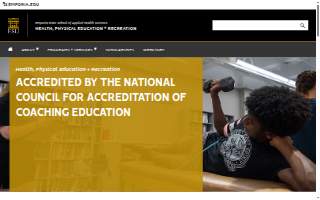 Health Physical Education and Recreation website